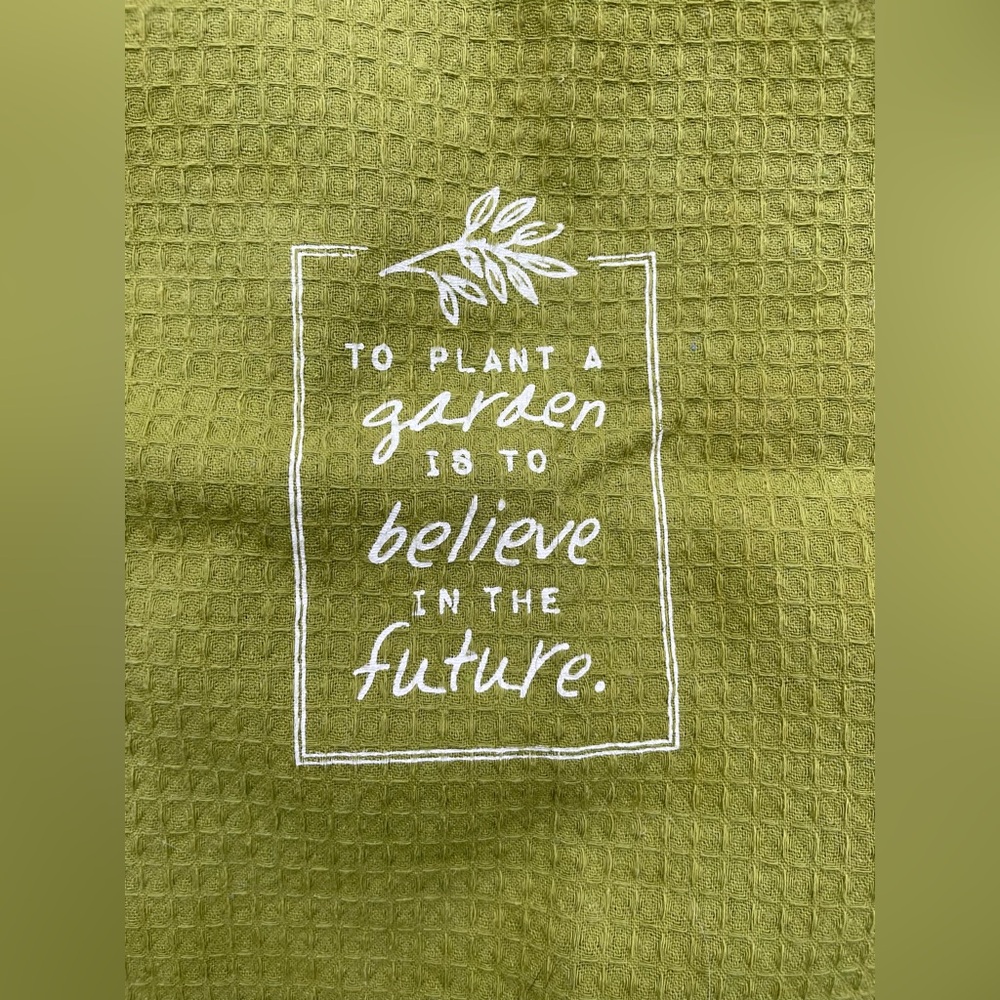 Green Tea Towel